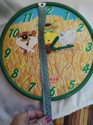 Orologio da parete vintage Orzo Bimbo