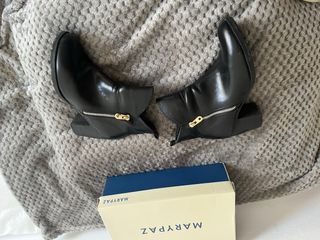 Botines Marypaz Negros Tacón