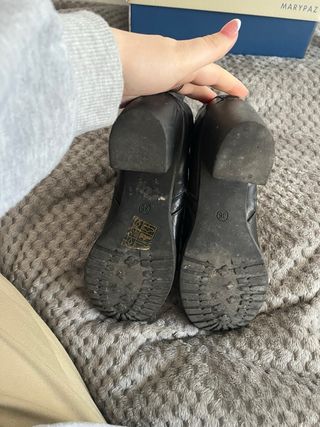 Botines Marypaz Negros Tacón