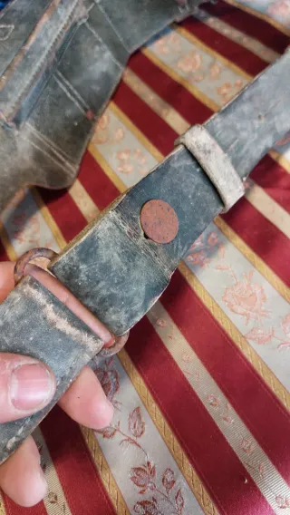 Militaria Cintura Bandoliera Carcano Ww2 Completa