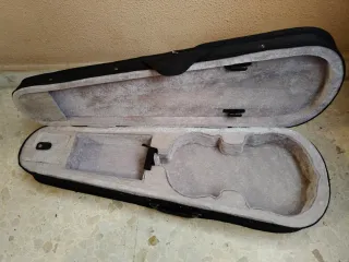 Funda ligera para violín 1/2 negra
