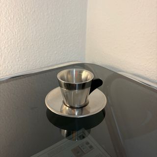 Juego café cromado Ikea vintage años 90