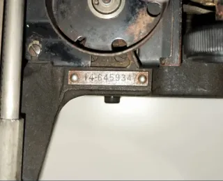 Máquina de escribir Underwood Nº5 Vintage