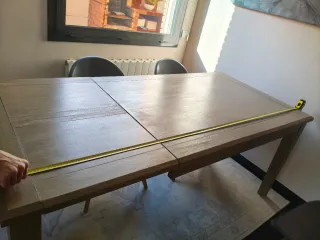 Mesa comedor extensible Banak madera