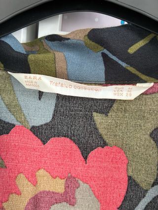 Vestido Zara estampado floral