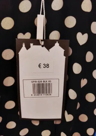 Vestido Kling Retro Lunares y Corazones