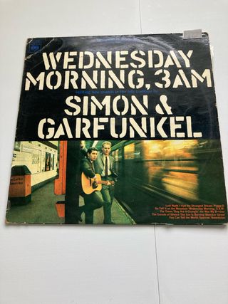 Simon & Garfunkel Wednesday Morning, 3AM LP