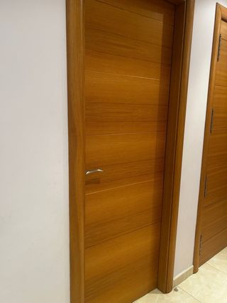 Puertas Roble completas Macizas Diseño Actual