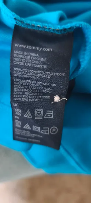 Polo Tommy Hilfiger Azul Talla L