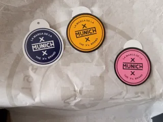 Zapatillas Munich Mujer Talla 37 Negras