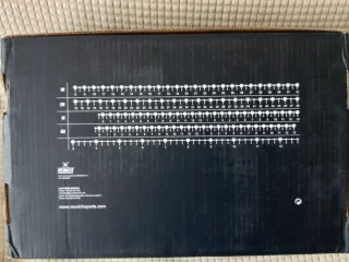 Zapatillas Munich Mujer Talla 37 Negras