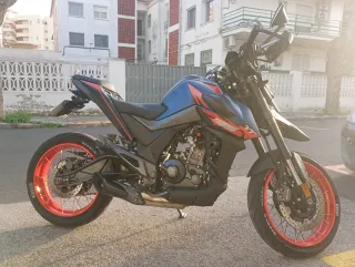 Zontes U1 125cc 2024 Azul/Naranja