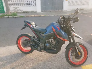 Zontes U1 125cc 2024 Azul/Naranja