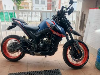 Zontes U1 125cc 2024 Azul/Naranja