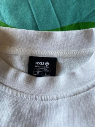 Sudadera IZAS Blanca Talla M