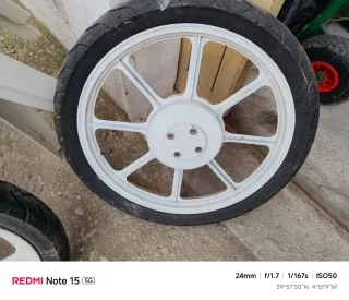 Ruedas Vespino Blancas