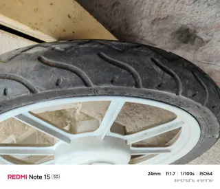 Ruedas Vespino Blancas