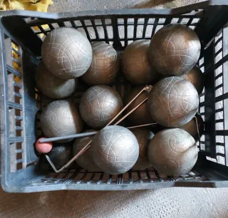 15 Bocce professionali in metallo