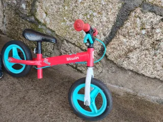 Bici senza pedali Btwin Run Ride Rossa