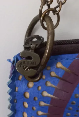 Bolso Desigual azul y morado