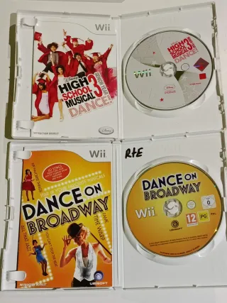 Lote 4 Juegos Wii Baile