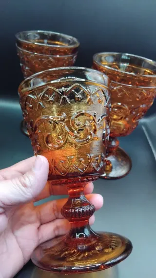 Copas Vintage Labradas caramelo (5)