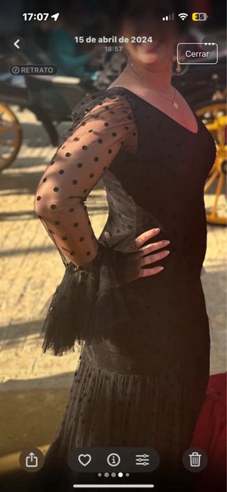 Vestido Flamenca Manuela Macías Colección Son MM