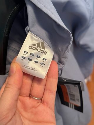 Felpa Adidas Grigia e Blu