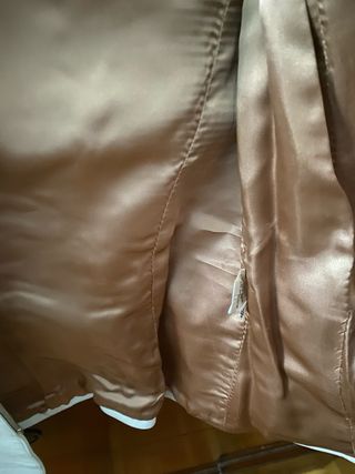 Chaqueta de cuero blanca nueva