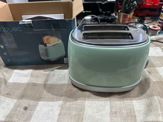 Tostadora Cecotec Toast&Taste 1000 Retro Azul