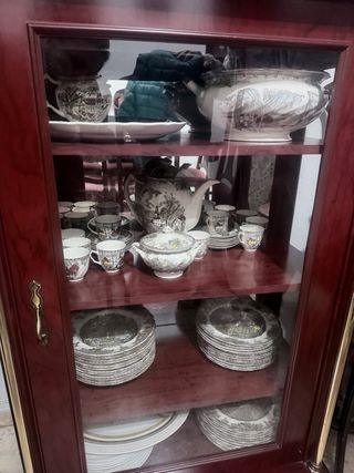 Vajilla La Cartuja Porcelana y Cristal