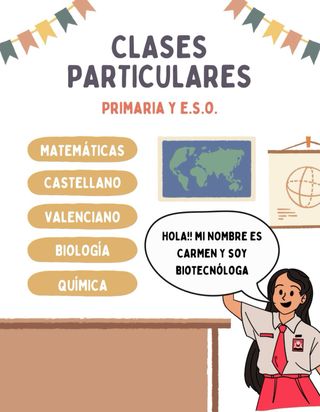 Profesora de refuerzo