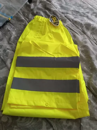 Pantalón impermeable alta visibilidad