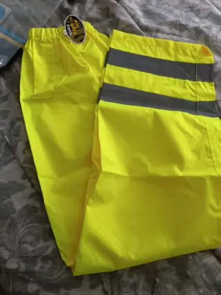 Pantalón impermeable alta visibilidad