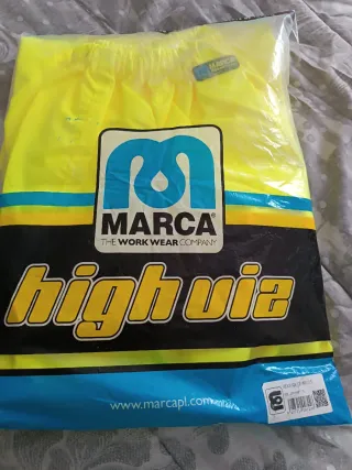 Pantalón impermeable alta visibilidad