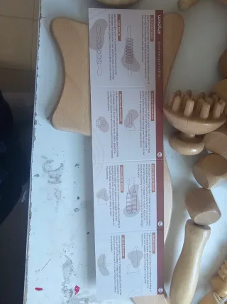 Set Maderoterapia Wootys 8 Herramientas