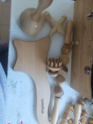 Set Maderoterapia Wootys 8 Herramientas