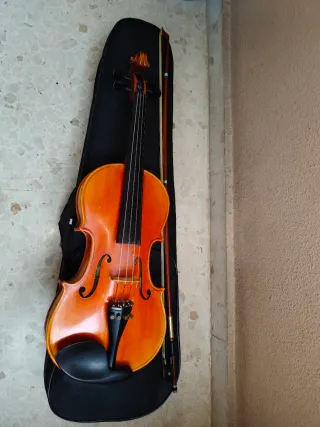 Violín 4/4 con funda y arco