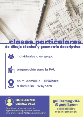 Clases particulares Dibujo Tecnico