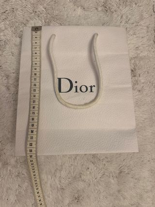 Bolsas de cartón Christian Dior