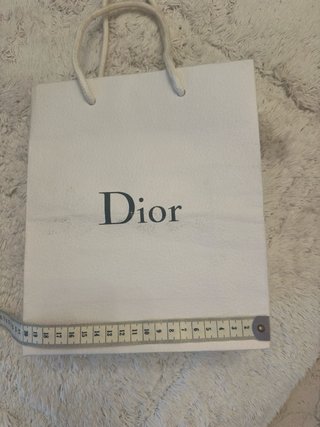 Bolsa packaging cartón Christian Dior