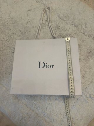 Bolsa packaging cartón Christian Dior