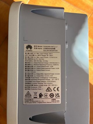 Inversor Huawei SUN2000