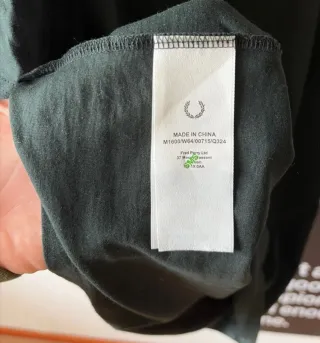 Camiseta Fred Perry Verde