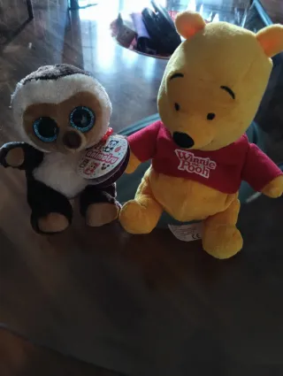 2 Orsetti Winnie Pooh e Keel Toys