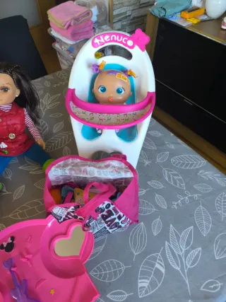 Lote Muñecas Nancy, Barbie, Nenuco y Accesorios