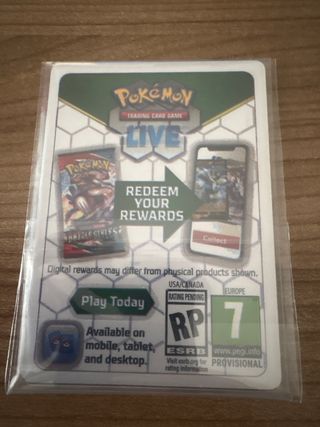 Carta Pokémon TCG Live Nueva