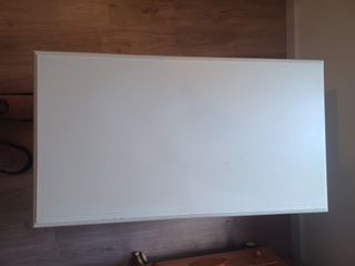 Mesa TV madera maciza blanca