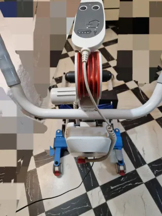 Grúa eléctrica asistencia de personas. "Tecnimoen"