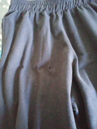 Chándal negro y azul